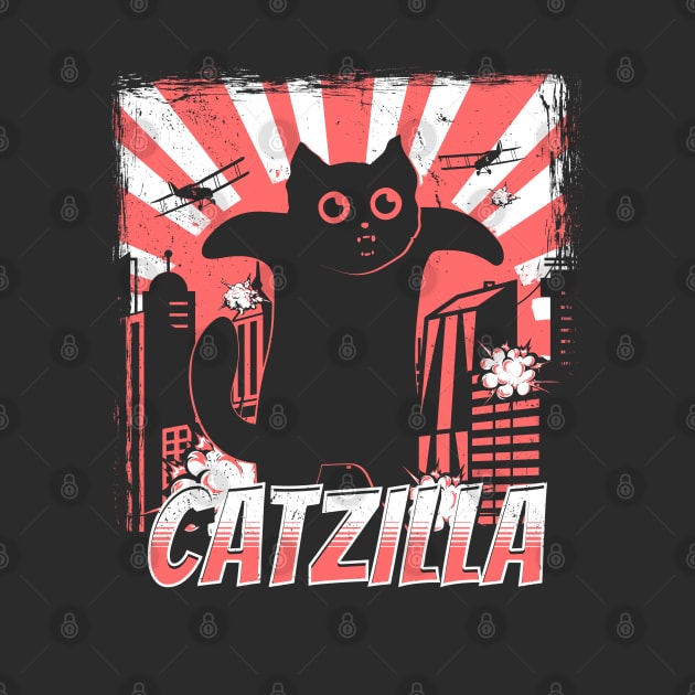 Catzilla Kaiju Cat by Wasabi Snake