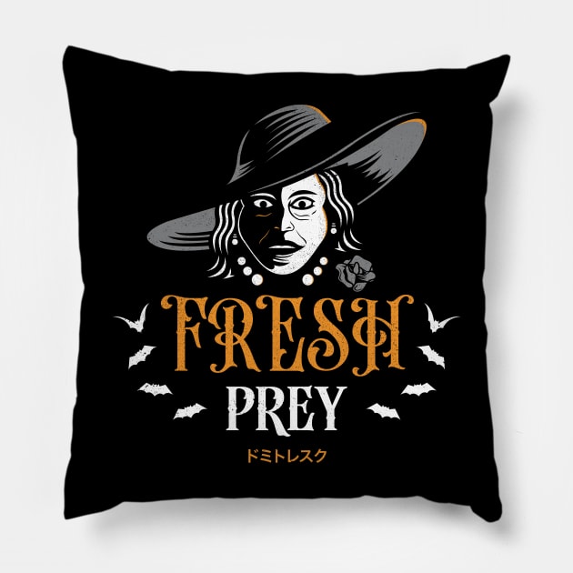 Fresh Prey Pillow by logozaste