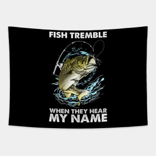 Fish Tremble When They Hear My Name Tapestry