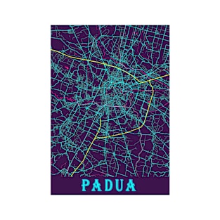 Padua Neon City Map T-Shirt