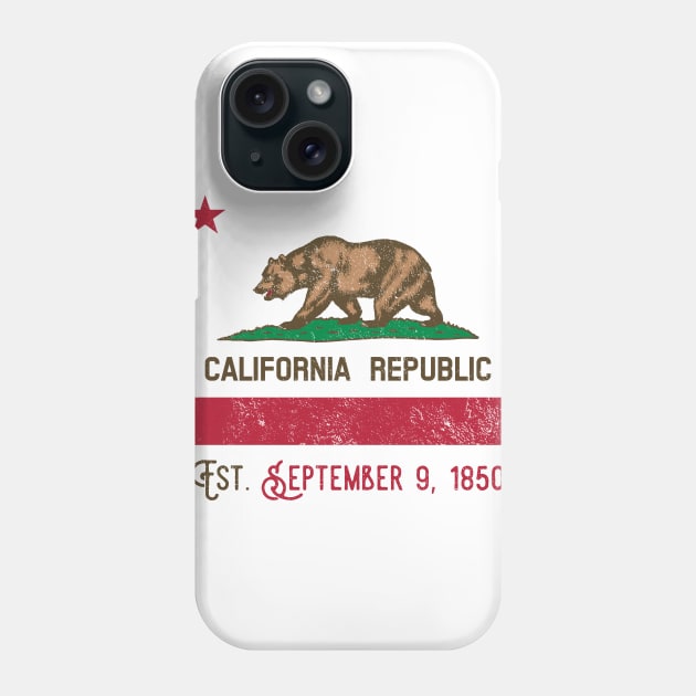 California Republic Phone Case by Vector Deluxe