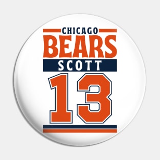 Chicago Bears Scott 13 American Football Edition 3 Pin