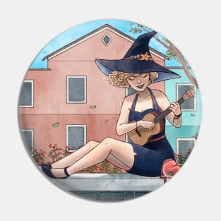 Ukulele Magic Pin