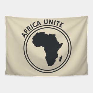 Africa Unite Black Tapestry