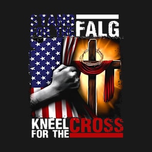 Usa Flag Religious Quote 4Th Of July Christian Faith T-Shirt