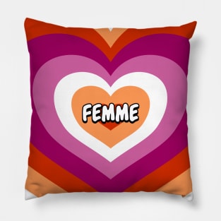 Femme - Lesbian Pride Pillow