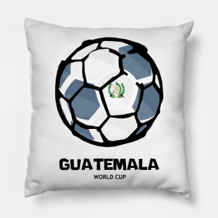 Guatemala Football Country Flag Pillow