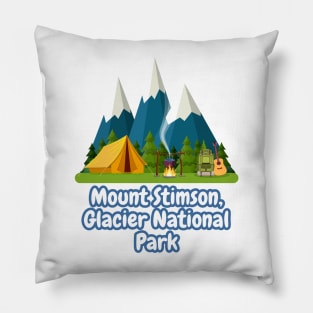 Mount Stimson, Glacier National Park Pillow