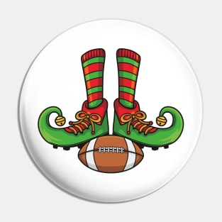 Football Christmas Elf Pin