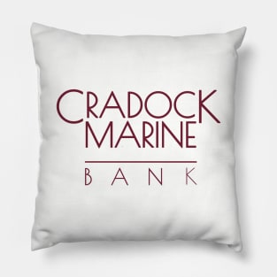 Cradock Marine Bank (Maroon) from X-Files and Breaking Bad Pillow