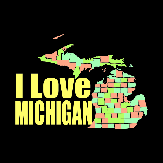 USA state: Michigan by KK-Royal