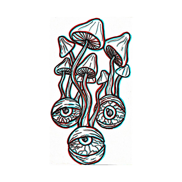 Shroomeyes by Hand Drawn by Us