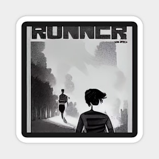 Runner | Comics Style Magnet