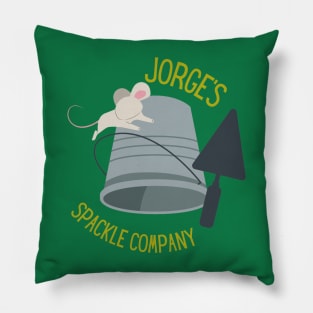 Jorge's Spackle Company Pillow