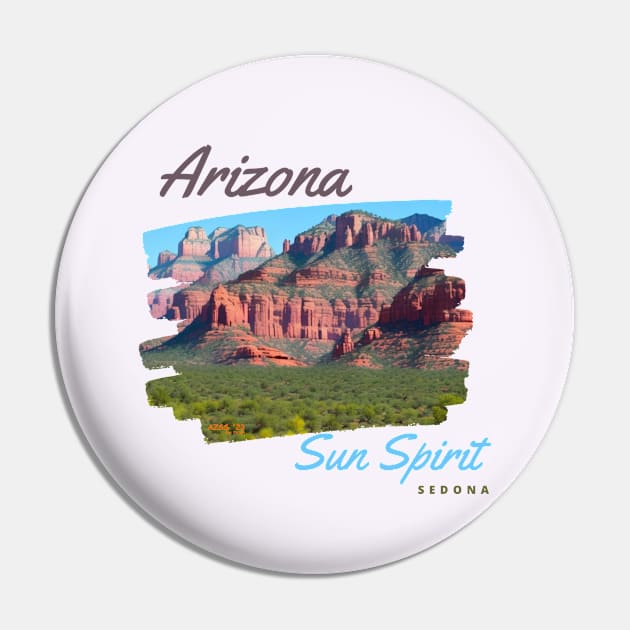 Arizona Sun Spirit Sedona Series Pin by Arizona Sun Spirit