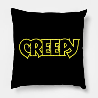 Creepy - Outline Pillow