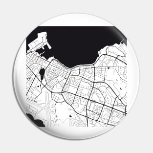 Reykjavik Map City Map Poster Black and White, USA Gift Printable, Modern Map Decor for Office Home Living Room, Map Art, Map Gifts Pin