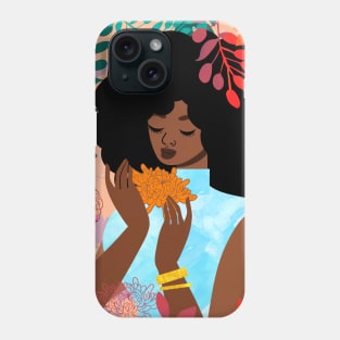 Chrysanthemums in November Phone Case