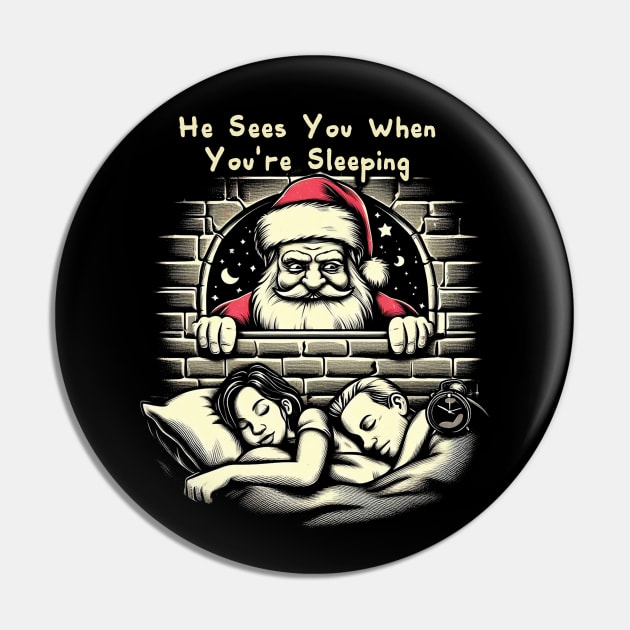 He Sees You, When You are Sleeping Pin by Trendsdk