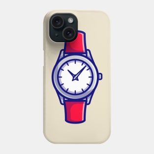 Wristwatch Cartoon Illustration Phone Case