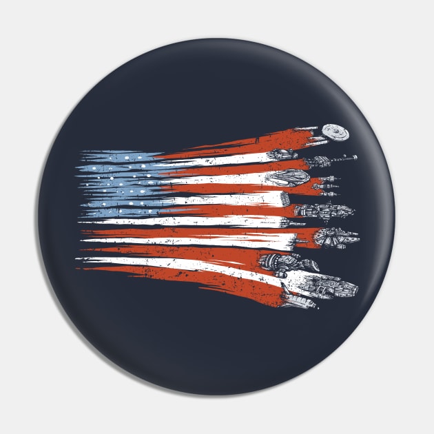 Freedom Fighters Pin by kg07_shirts