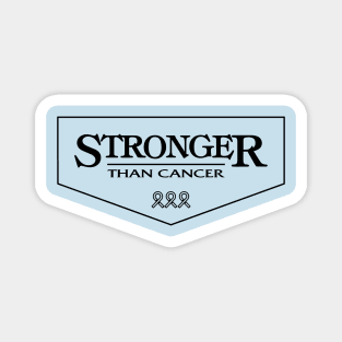 prostate cancer Awareness light blue ribbon Stronger Than Cancer Magnet