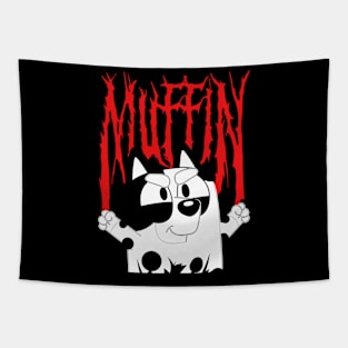 Muffin Bluey Metal Tapestry