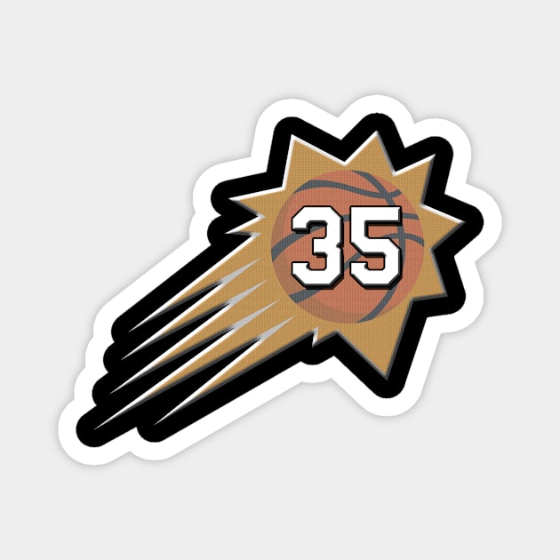 PHX SUNS DURANT 35 Magnet by Tee Trends