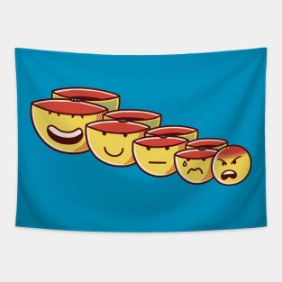 Emoji Russian Doll Tapestry