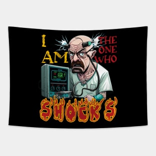 Walter White I Am The One Who Shocks Tapestry