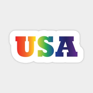 USA Pride Magnet