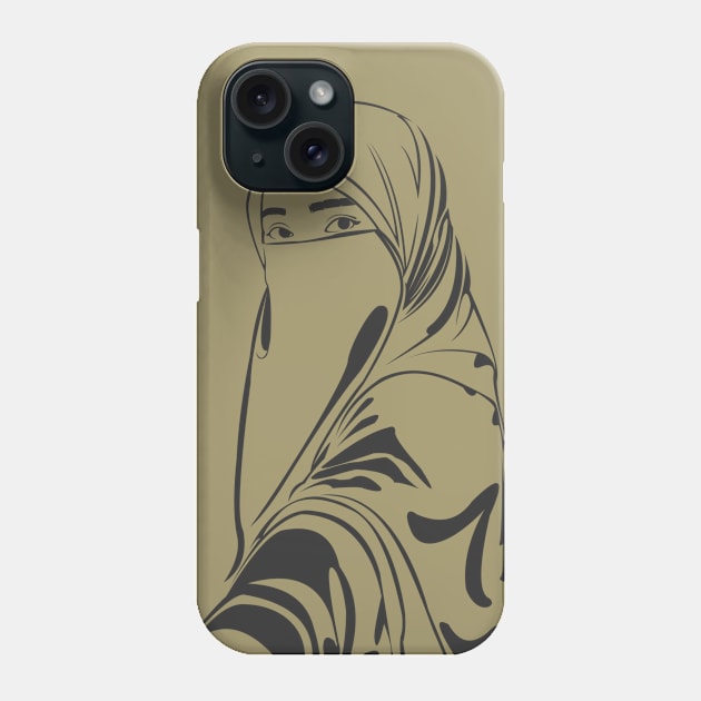 Muslim Character Phone Case by Putra Samudra21