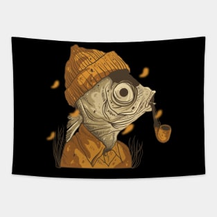 Smoked Fish T-Shirt Tapestry