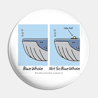 Blue Whale Pin