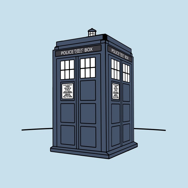 Tardis (Doctor Who) by Yolanda84