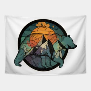 Bear wild Tapestry