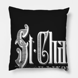 Vintage Saint Charles, IL Pillow