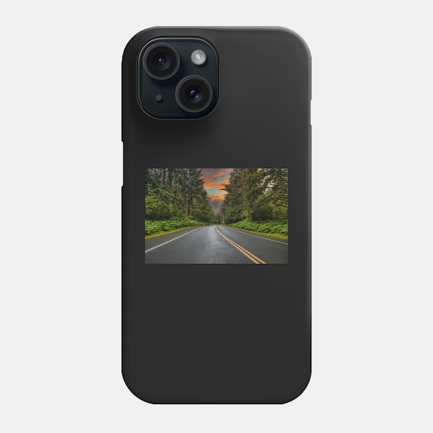 Road to Coffenbury Phone Case by zigzagr63