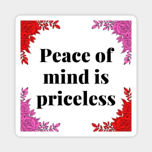 PEACE OF MIND Magnet