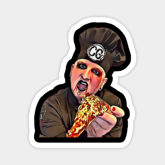 The Cooking Goth Magnet by The Cooking Goth Merch Store