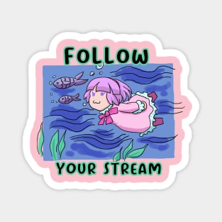 Follow Your Stream Magnet