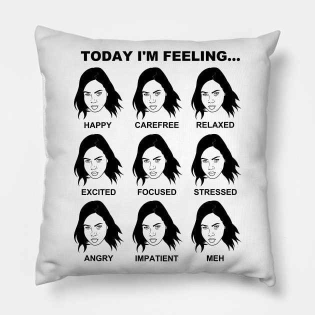 April Mood Pillow by nickbeta