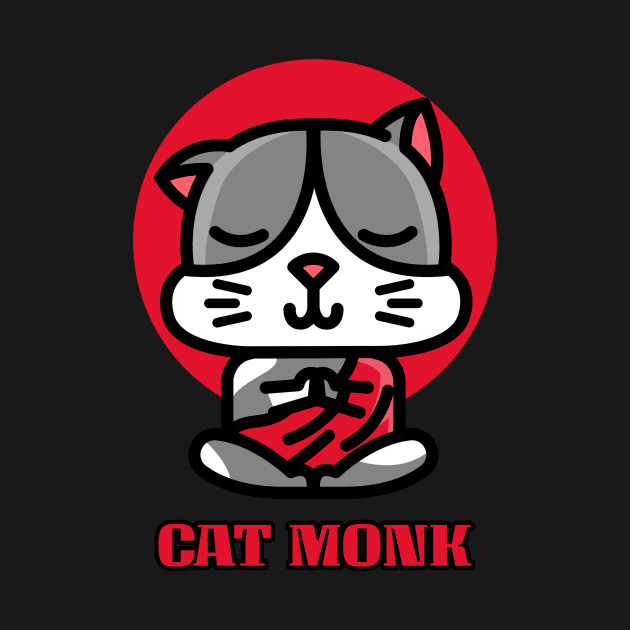 Cat Monk by Araf Color