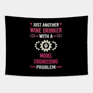 Wine Drinker Model Engineering Engineer Tapestry