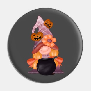 Cute halloween witch - matching Pin