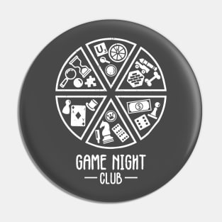 Game Night Club Pin