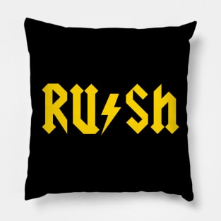 Rush AC/DC-Style Pillow