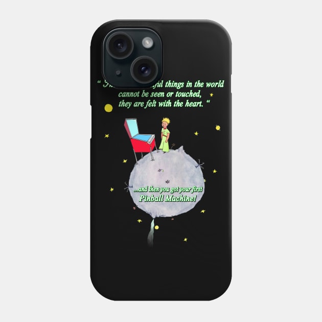 The Little Prince Pinball 1 Phone Case by Uwantmytees