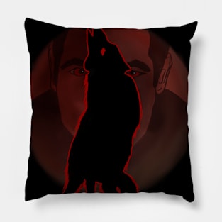 Dracula Blood Moon Wolf (Claes Bang) Pillow