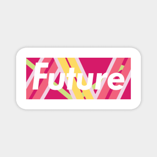 Future hoverboard-80s and streetwear-inspired Magnet